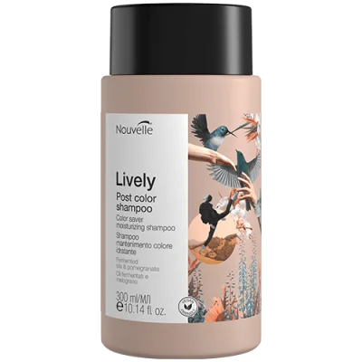 Nouvelle Lively Post Colour Shampoo 300ml (Sulphate Free)