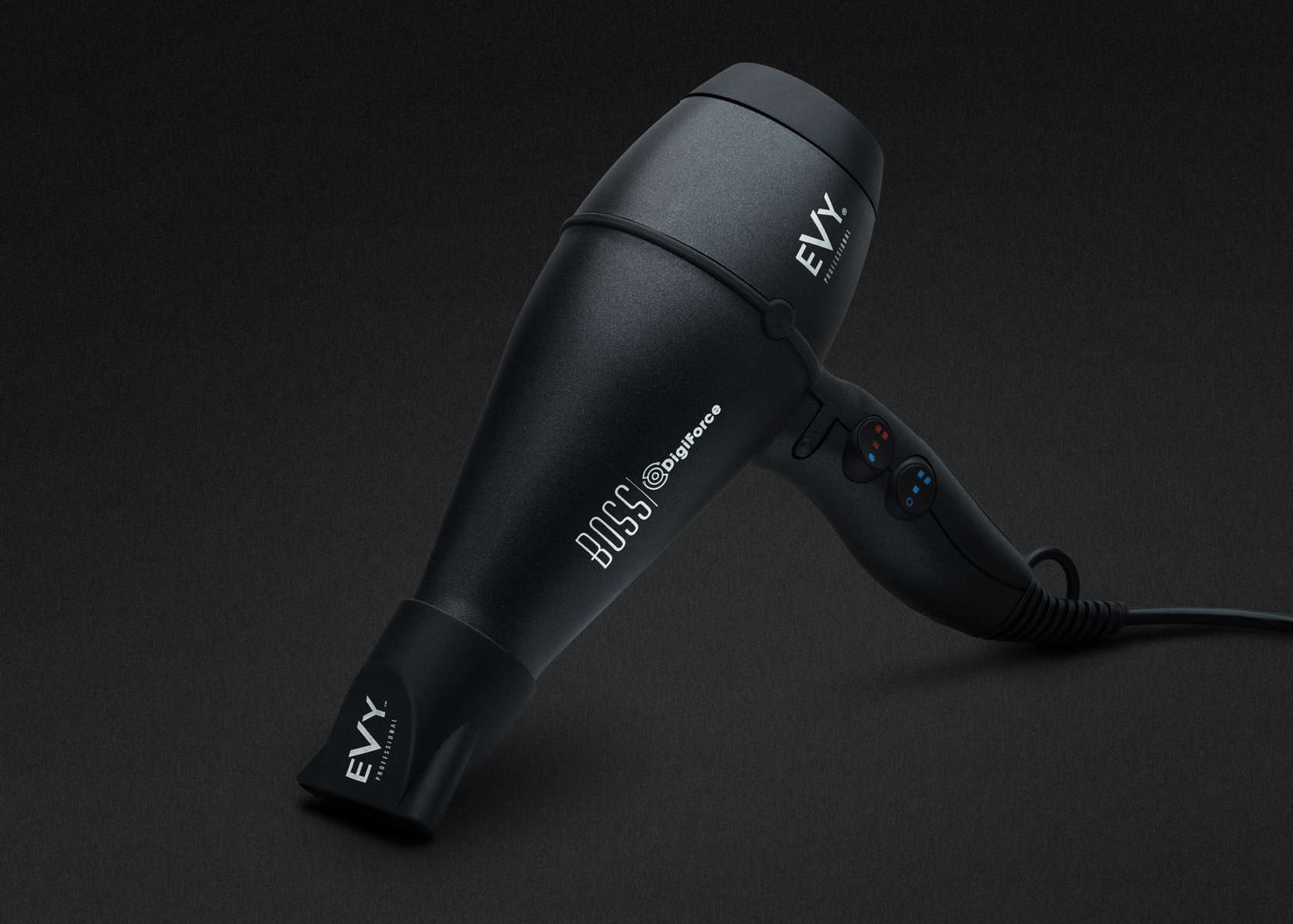 Evy Professional Boss Digiforce Hair Dryer Graphite 2650W - Image 3