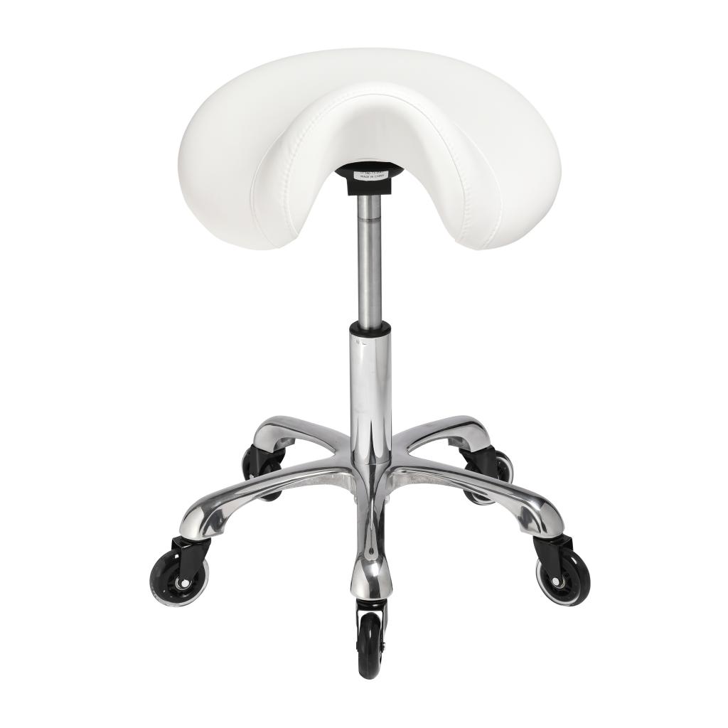 Thalia Saddle Medical Stool Natural White - Image 4