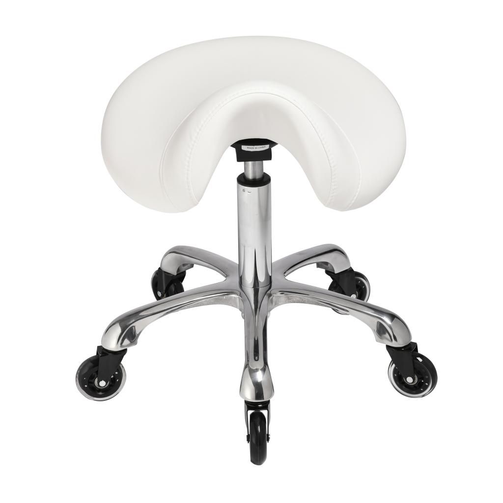 Thalia Saddle Medical Stool Natural White - Image 2