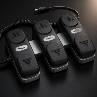 Foot Controller 3 Motor Black